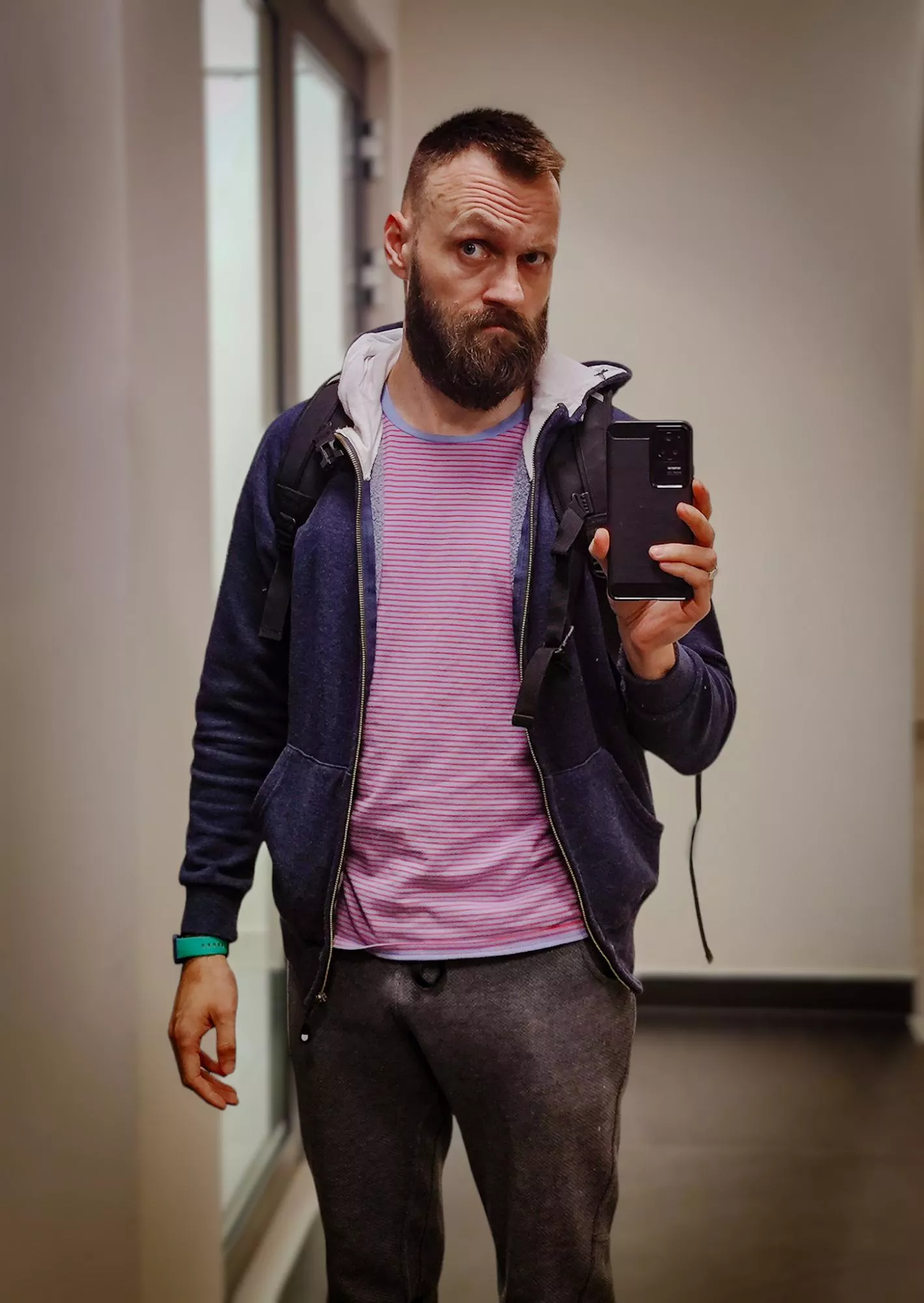 Shopping time and a selfie on the way 🧔🏻‍♂️🤳🏻 posted by BeardWoof1337