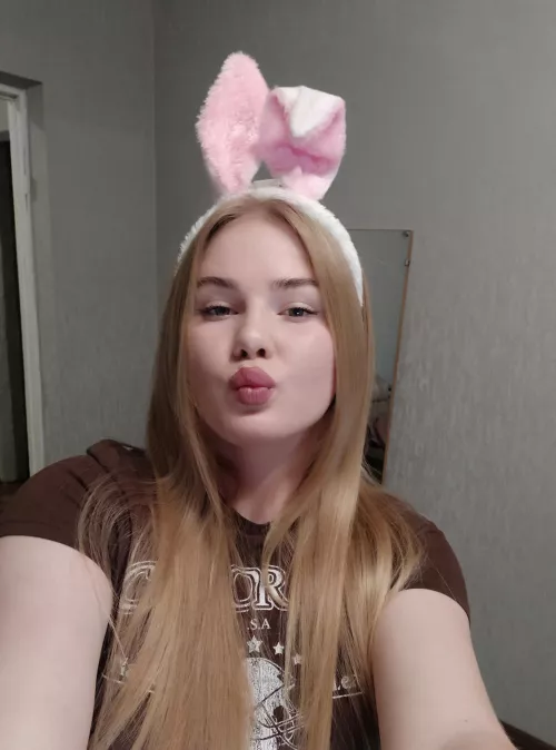 Sometimes I think I'm too much of a horny bunny by Sweet-Slip-8173