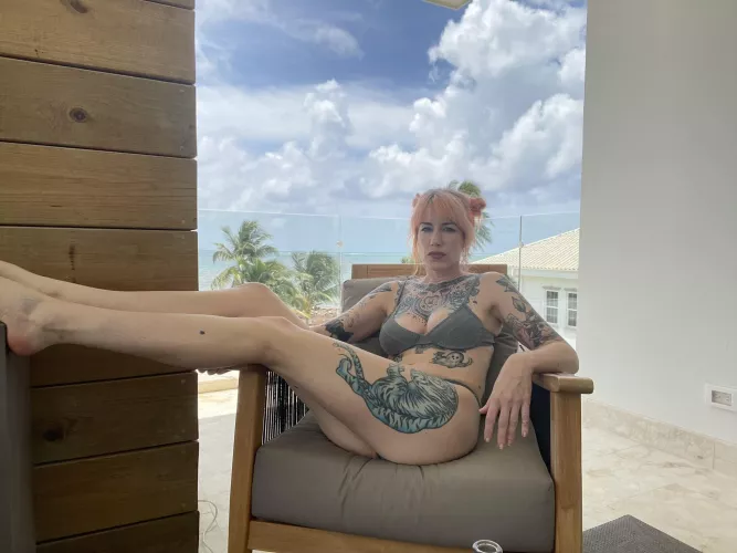 Sparkly bikini last summer in Belize by vegaluster