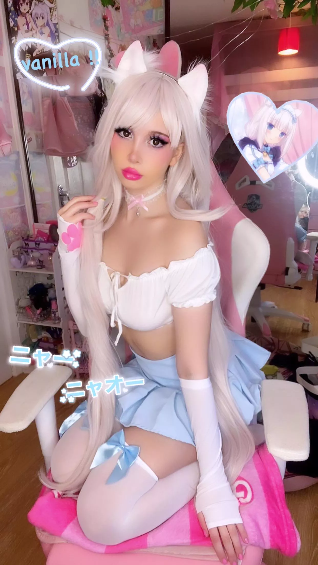 Vanilla 🩵 posted by AngelFawnnz