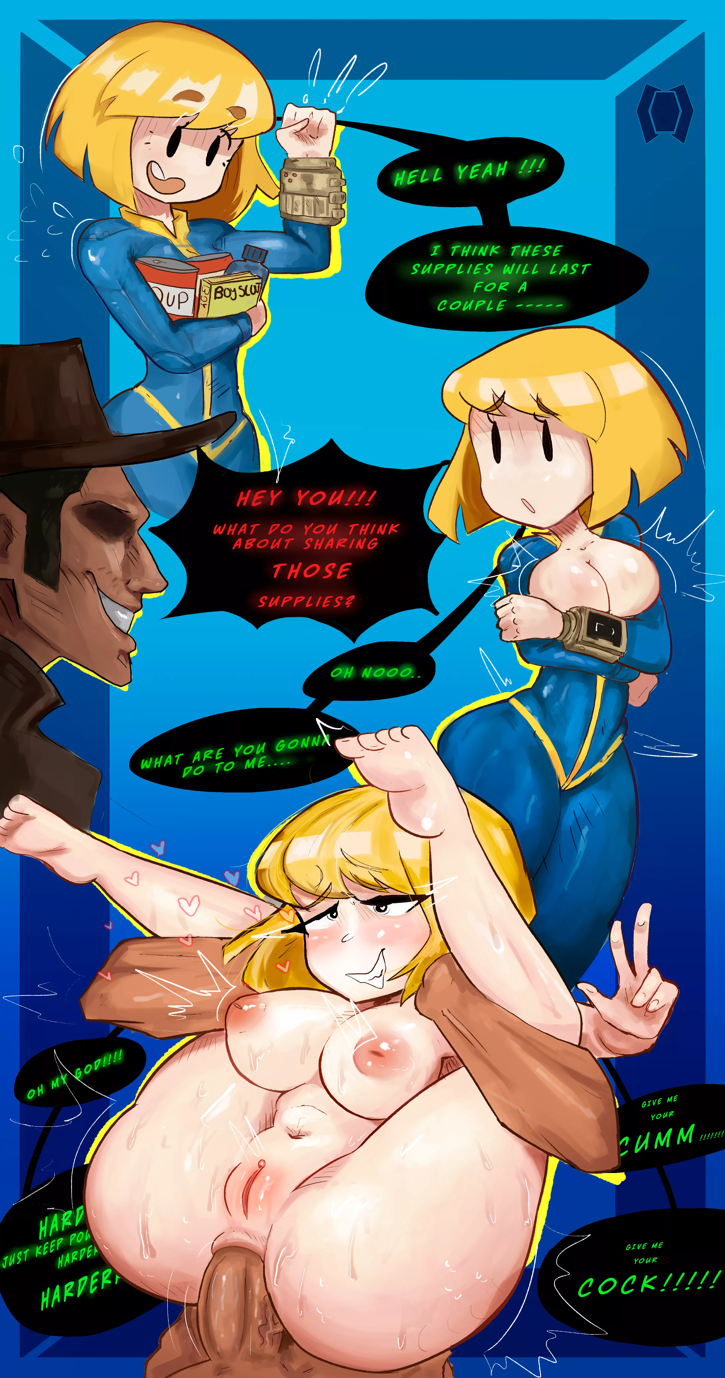 Vault girl knows how to make an exchange [Fallout] (Sinedahh) posted by Lost-Attention-9739