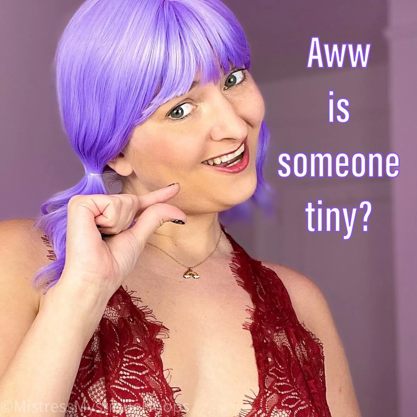 Why do I even ask...it's not like we both don't know the answer to that question? posted by MistressMystiqueHoop