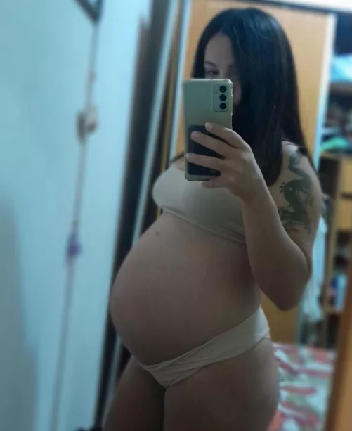 Would it make you horny to have my pregnant Latino body on top of you? by LatorreMelina