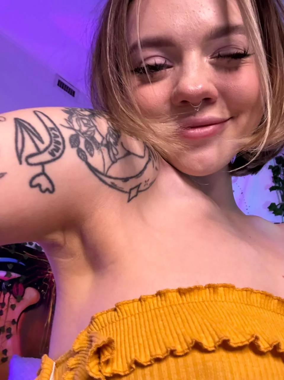 Would you lick my pits? posted by PrettyGirlHotness