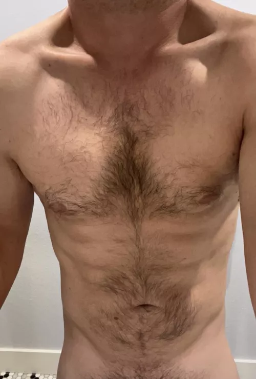 (35) Trim the chest hair or should I leave it  by AffectionateOnion287