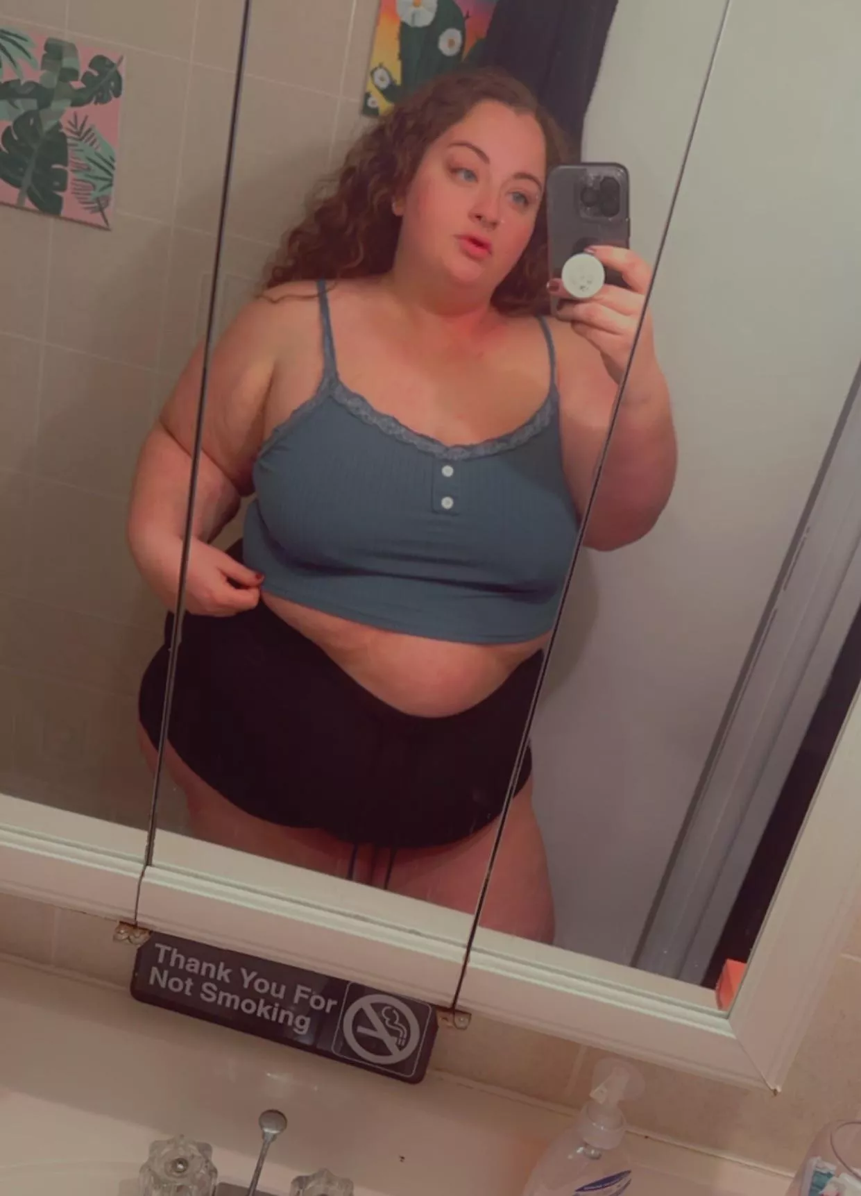 A little bathroom bunny mirror pic😊 posted by Chubby_Bunny_girlx0