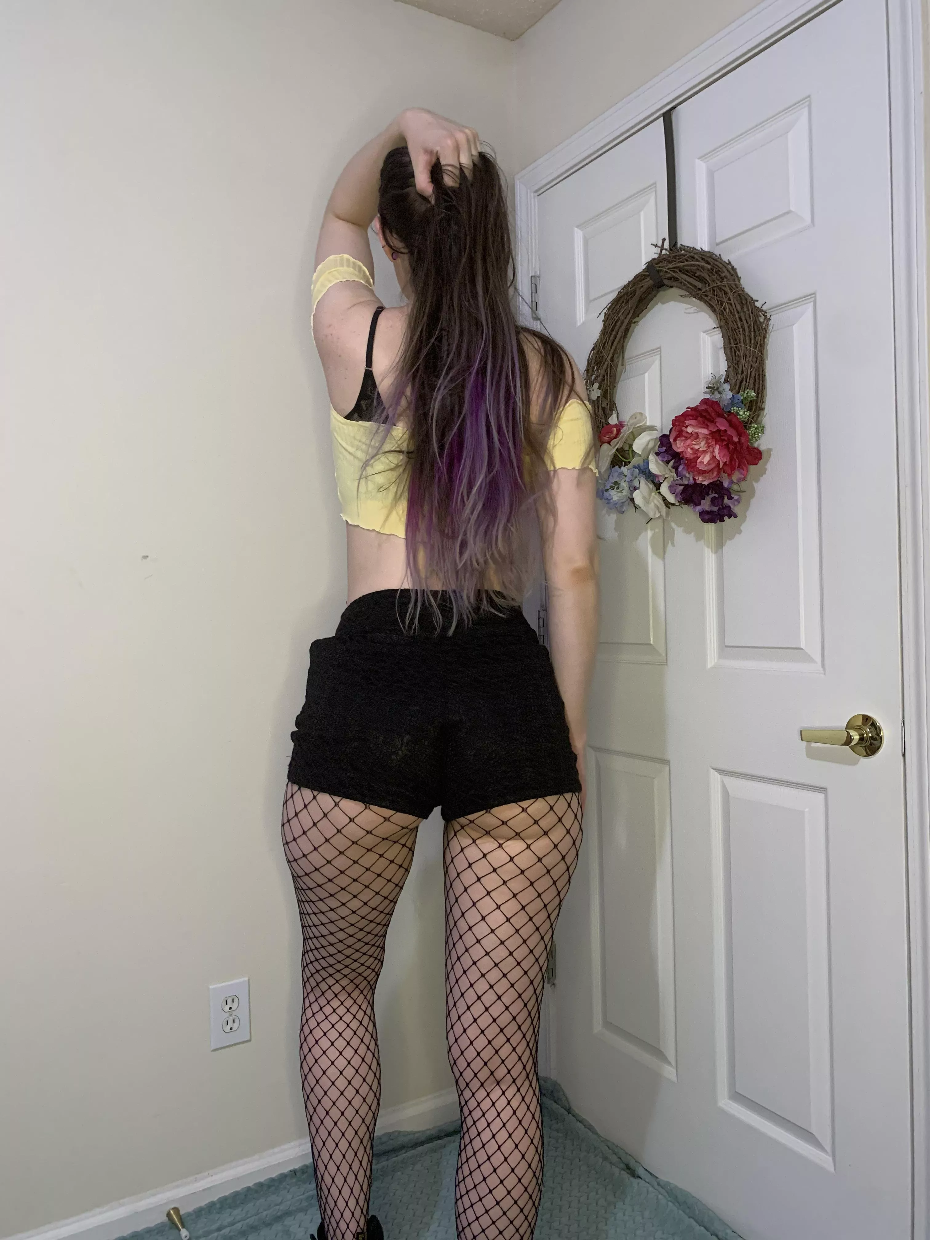 Almost as tall as the door [f]rame 😉 posted by CockHungryVegan