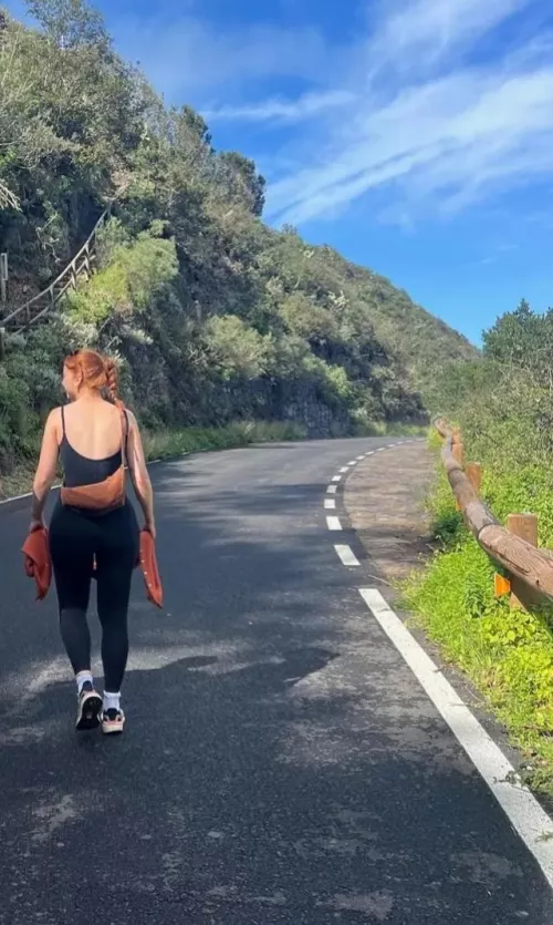 Beautiful Walk with a Beautiful View  by Yourpervfriend