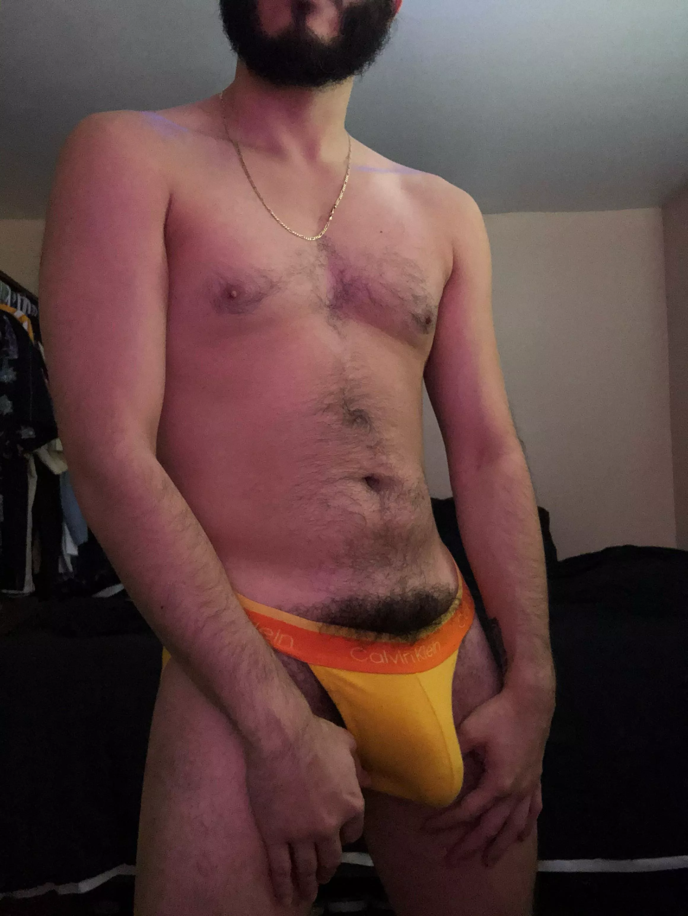 Big hairy Mexican man bush.  posted by Captain_jaime1