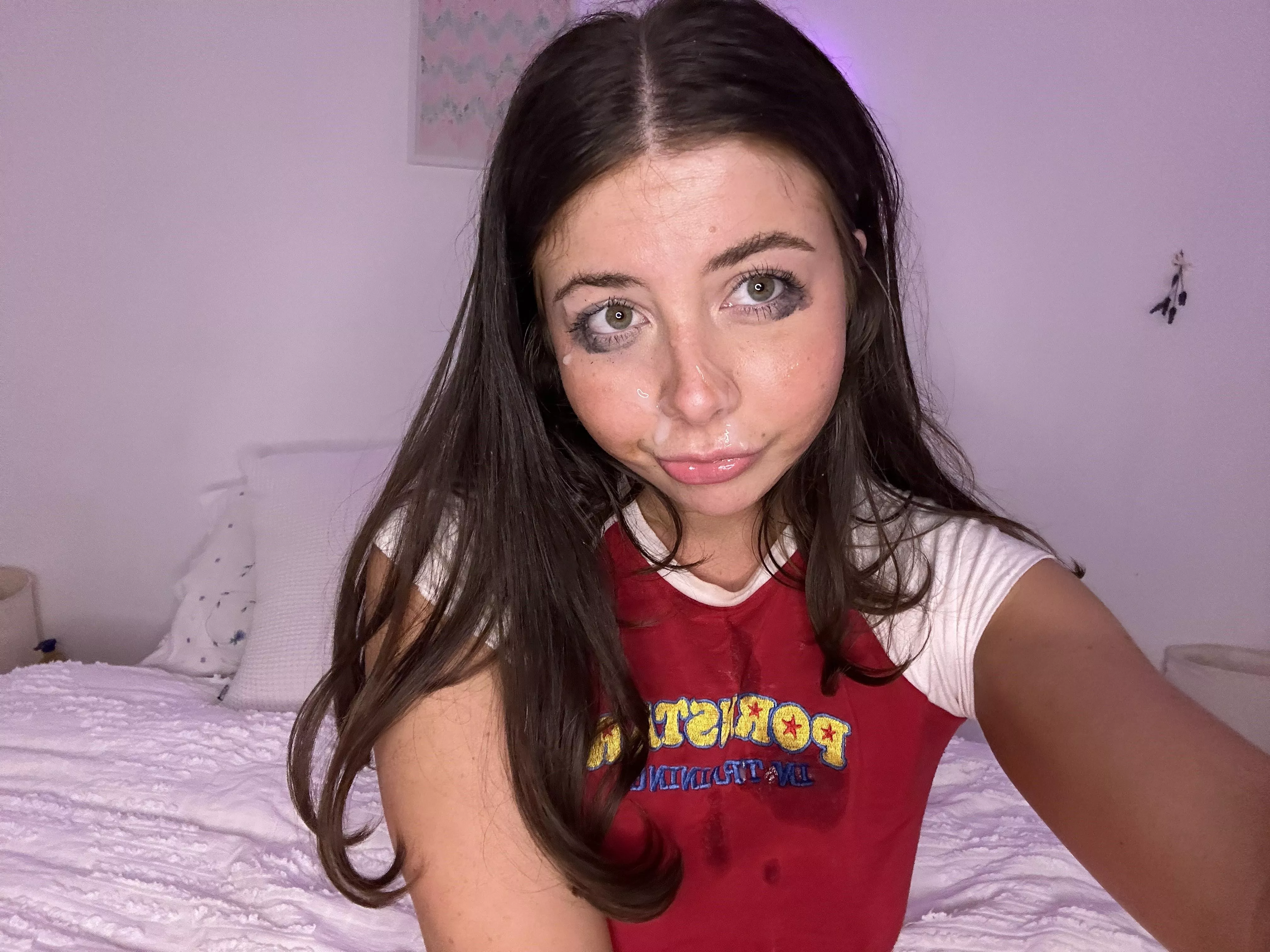 Cum on my shirt looks hot on me posted by peterpoopsy