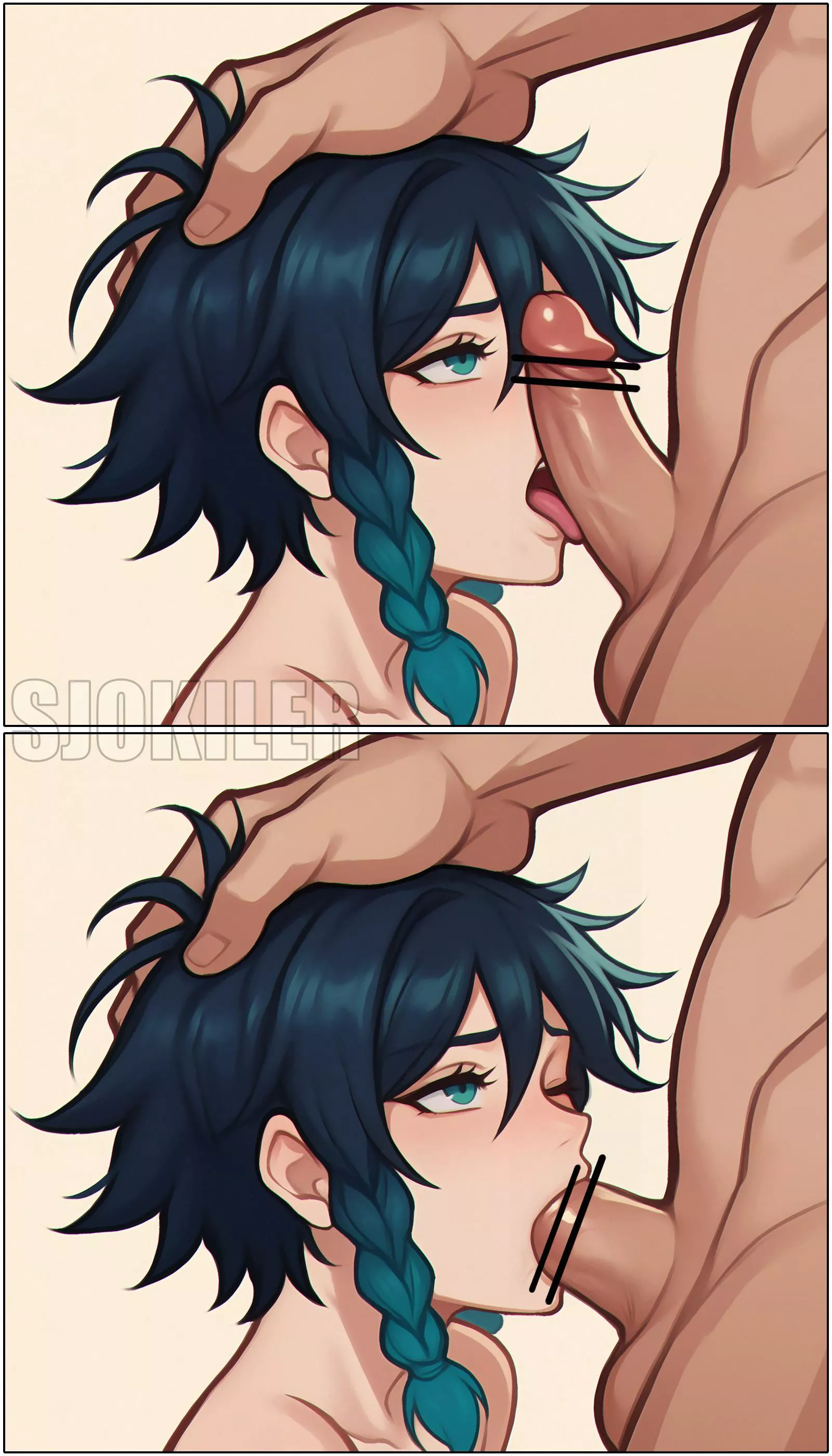 Fuck, I wanna defile Venti so bad (Art by sjokiler) posted by SinnerSyd