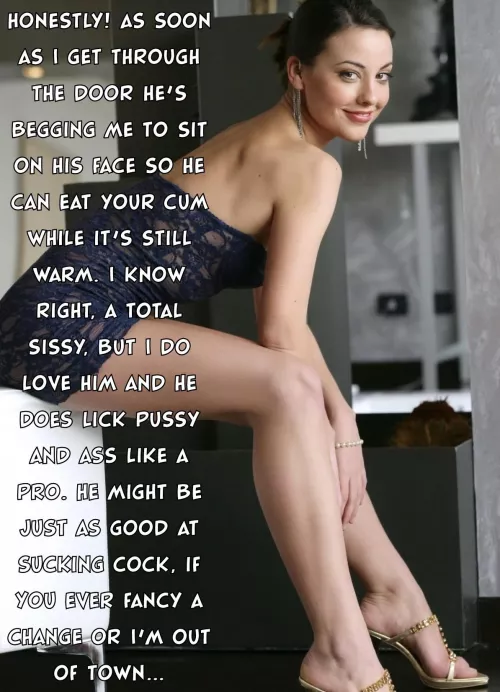 Going ‘above and beyond’ the traditional cuckold role, huh? by biffa_b_