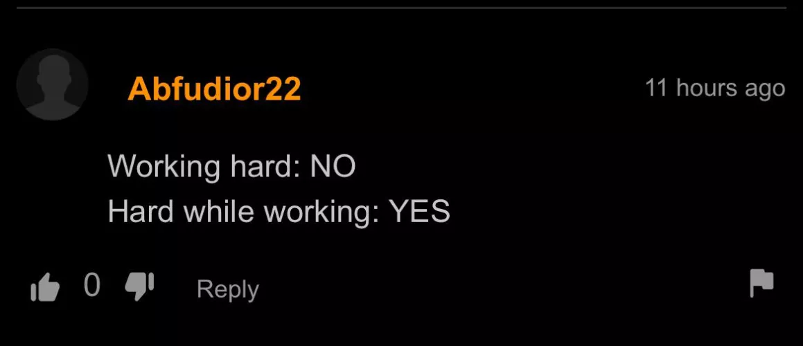 hard while working by JfkDidTheHolocost