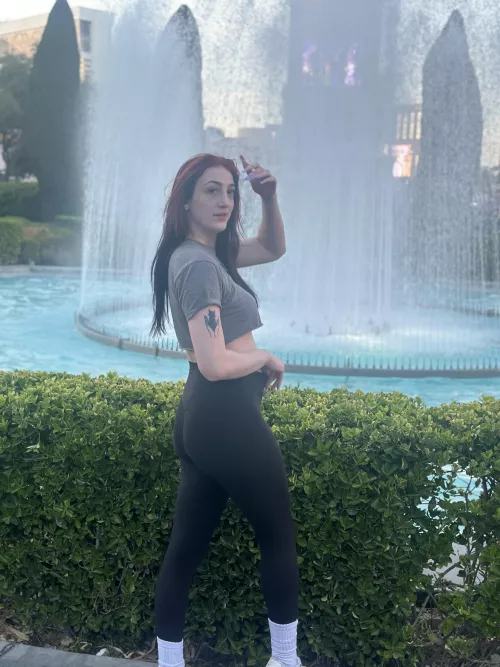 Heard you like tall girls in leggings  by itsmaterialbaby