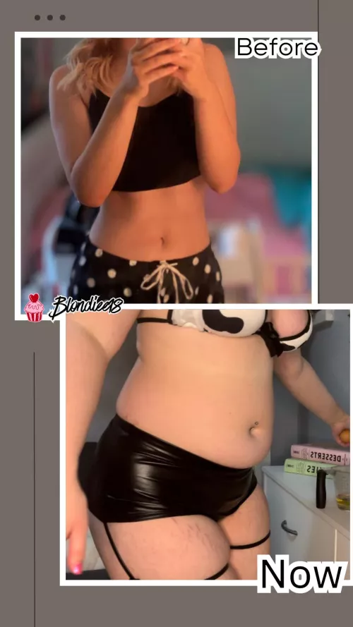 How much bigger should I get? 😉 by blondiee188