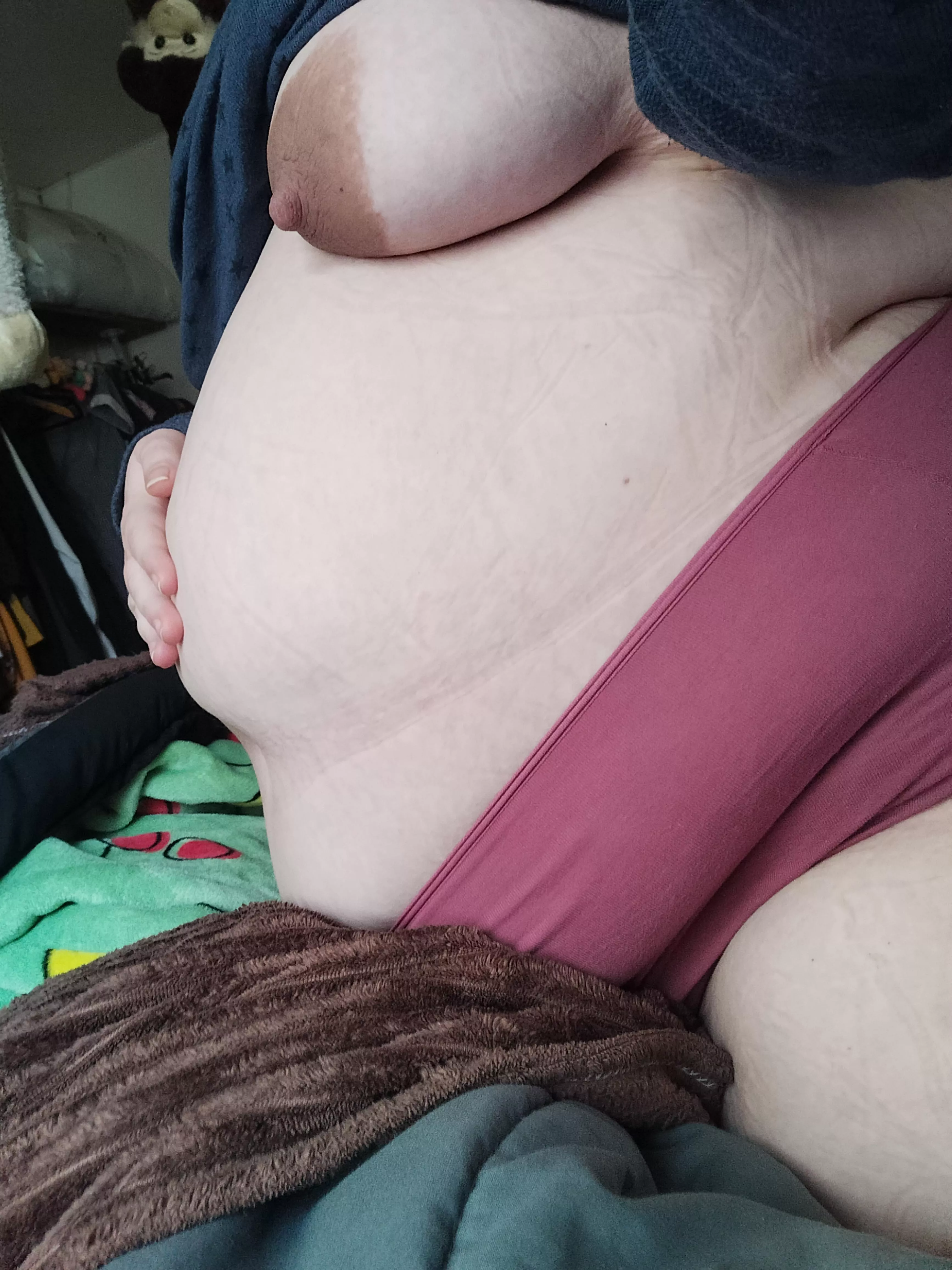 I have like two more weeks with the bump, time has flown posted by BunnyBeeNSFW