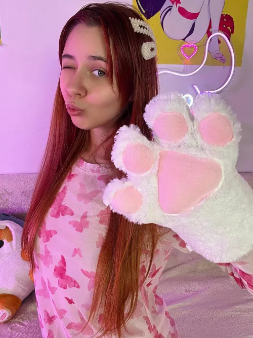 I have the softest paws of any kitty. by Dasharkiss_real