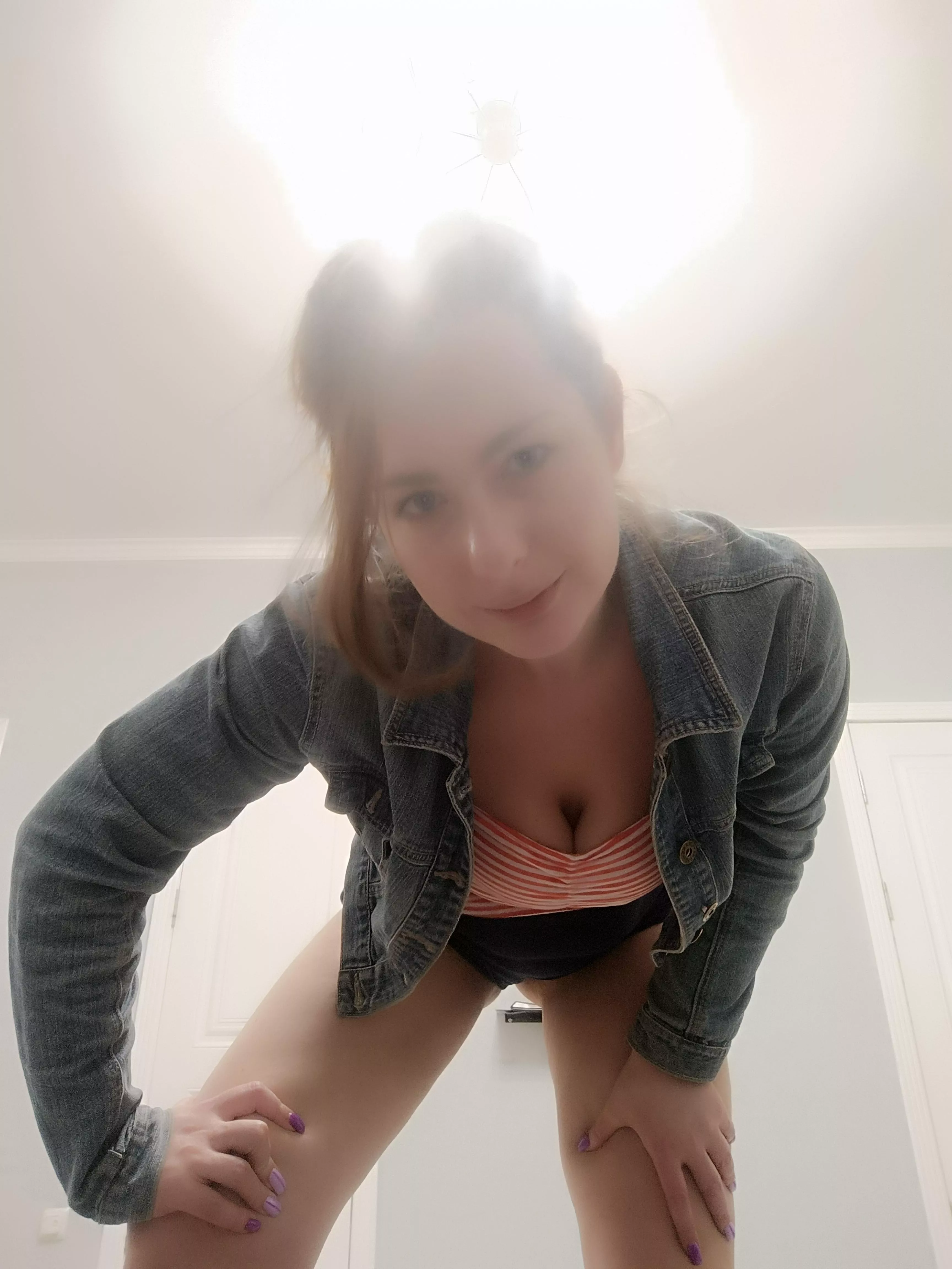 I love this striped top. It brings positivity to me and those around me posted by GoddessAlena_X