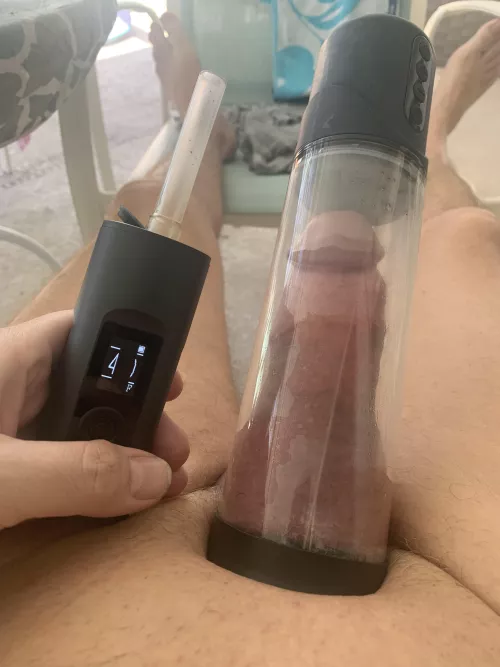 I love to smoke bud when I pump. by PM_ME_UR_UNDERBOO8S