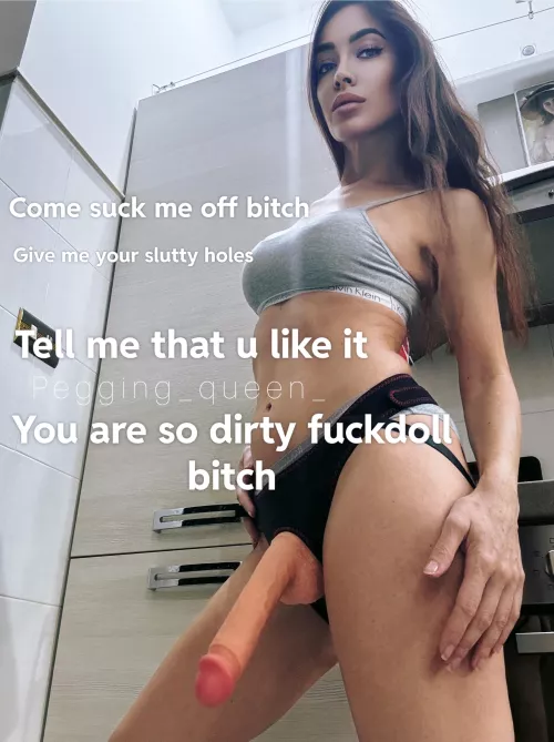 If i was your gf, how many times a day would u suck me off? by pegging_queen_