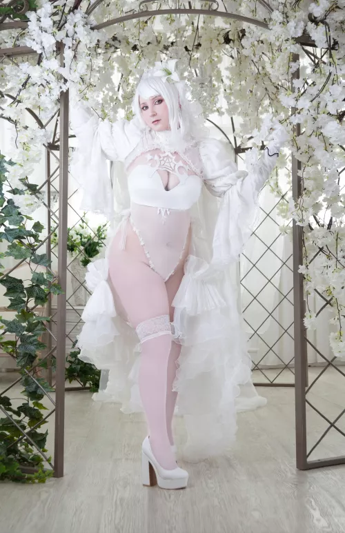 Kaine in Bride  2B dress by AliceGriever