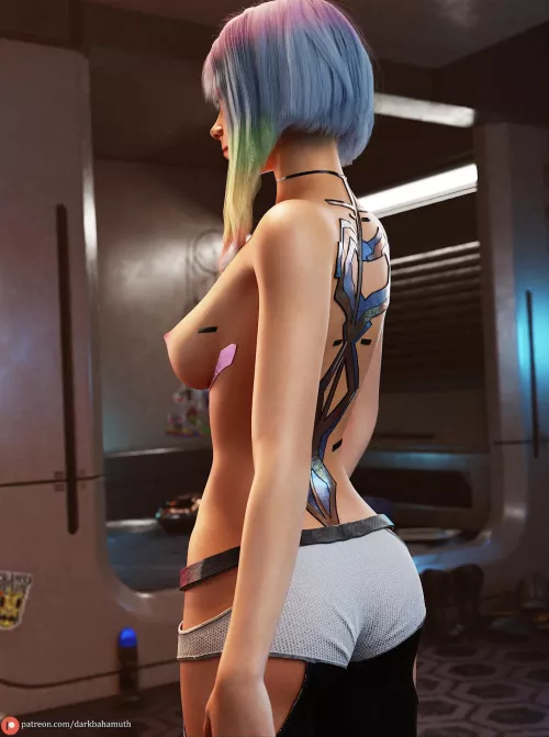 Lucy is in your room (Darkbahamuth) [Cyberpunk Edgerunners] by Darkbahamuthh