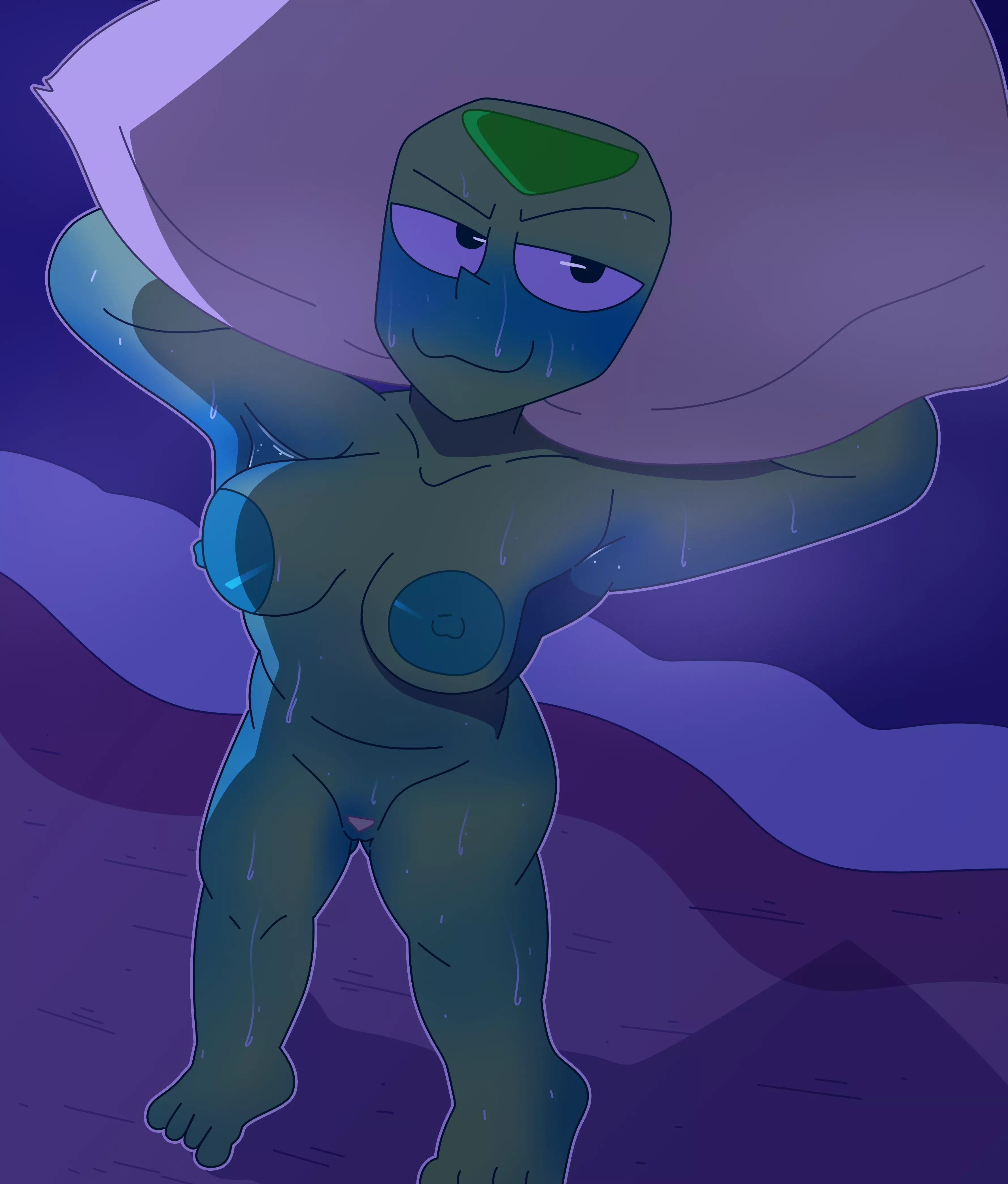 Naked peridot rizz (drawinecchi) posted by Drawinecchi
