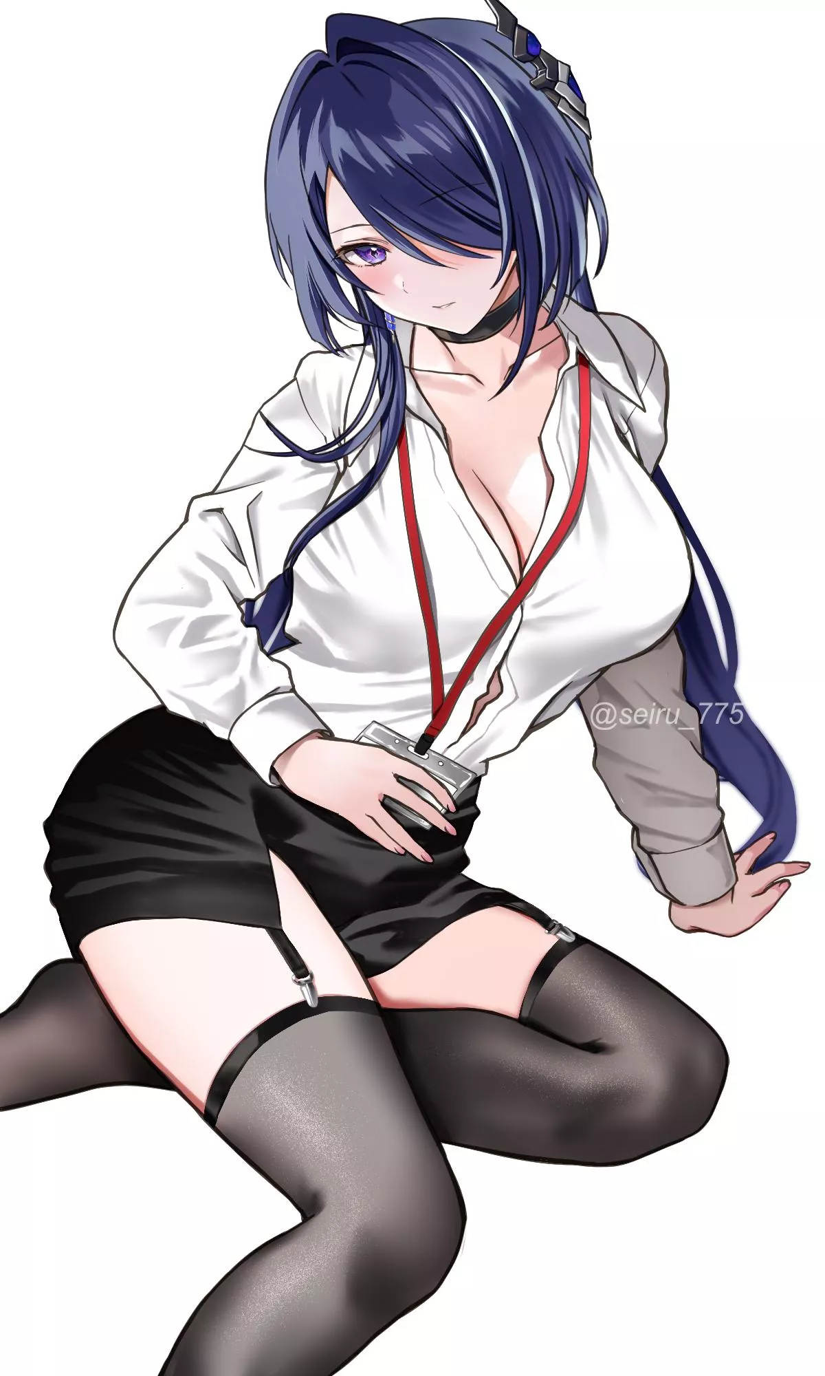 Office Lady Acheron [Honkai Star Rail] posted by CheetahSperm18