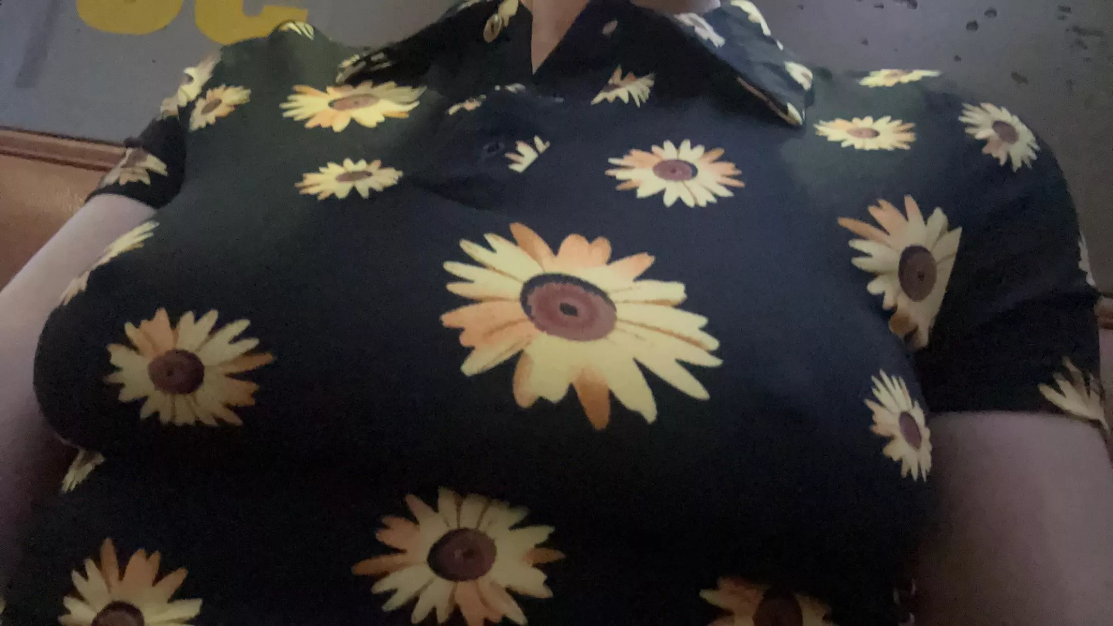 Out to eat, no bra. posted by rawrplatypus