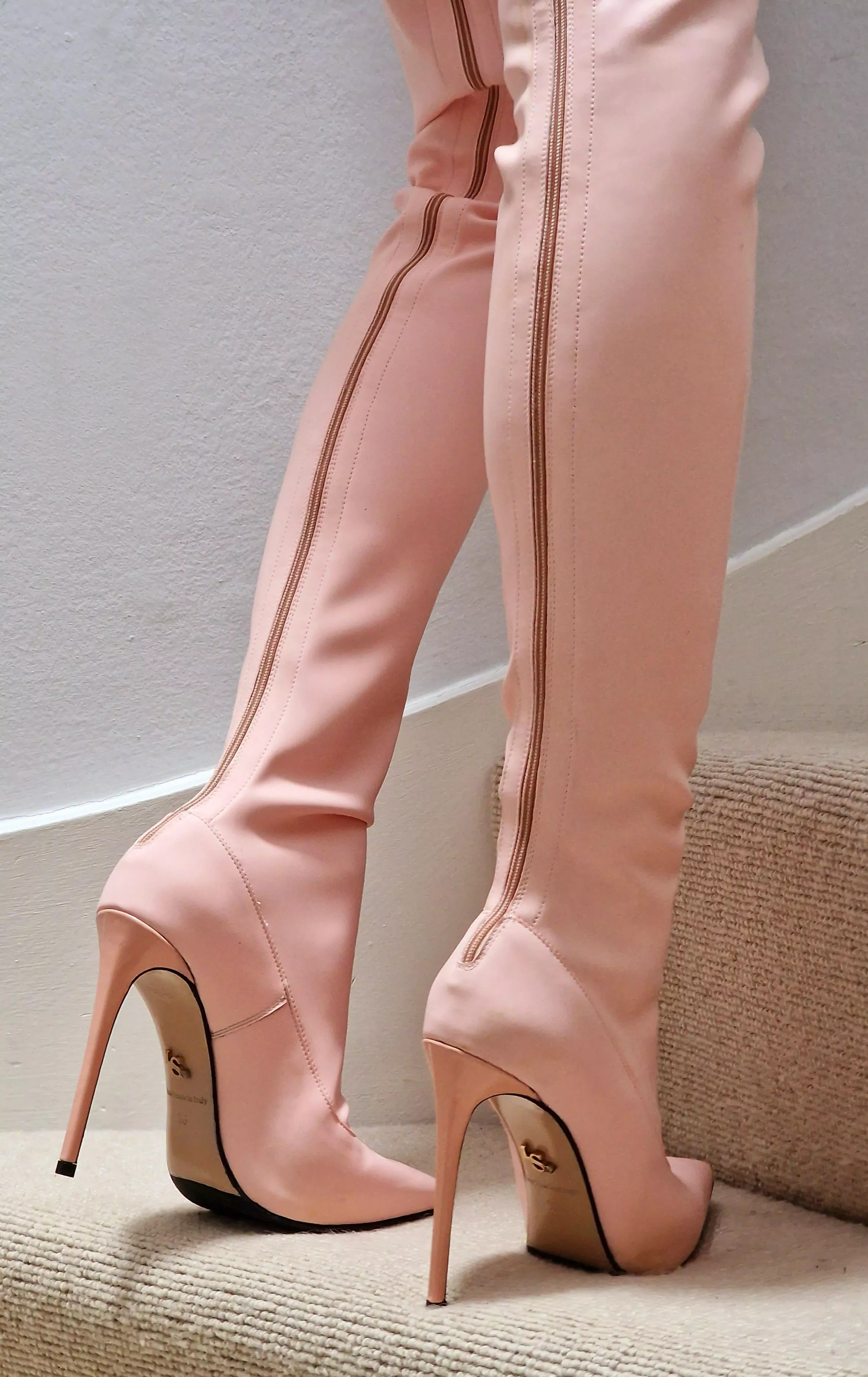 Pink Le Silla Boots xxx posted by London_lingerie_love