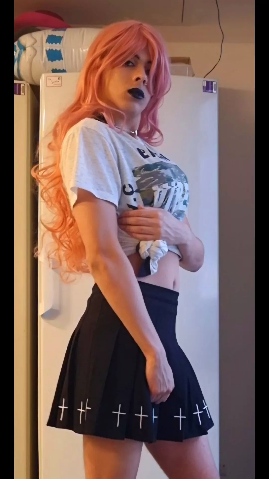 Ran out of tops so decided to style one of my male ones XD  posted by Plenty_Storm_5362