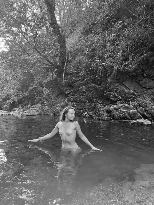 Say yes if you are turned on by my small tits in nature.. by Cross-Miniature396