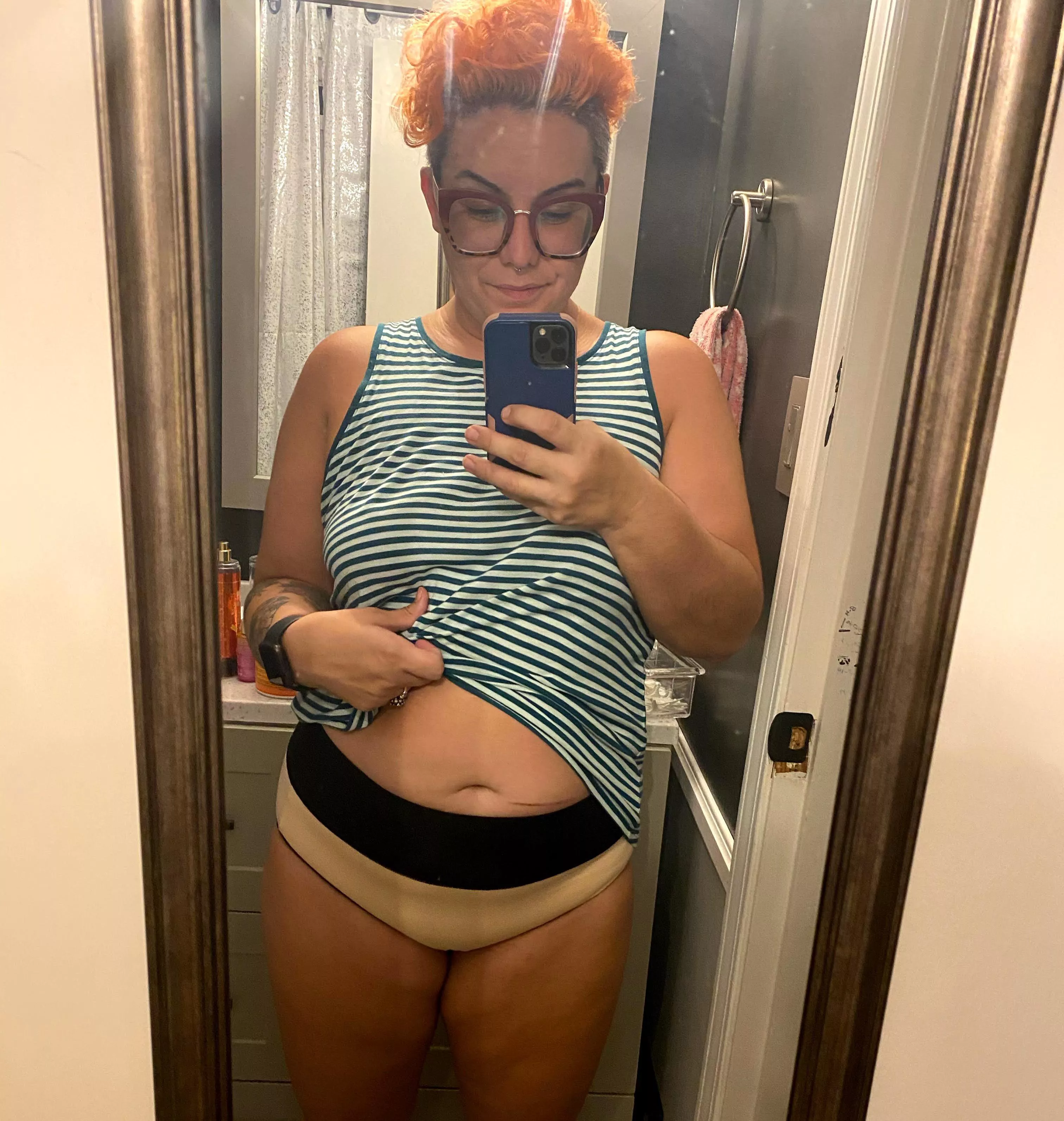 Throwback to Orange Hair and Cutie Panties posted by candypaint74
