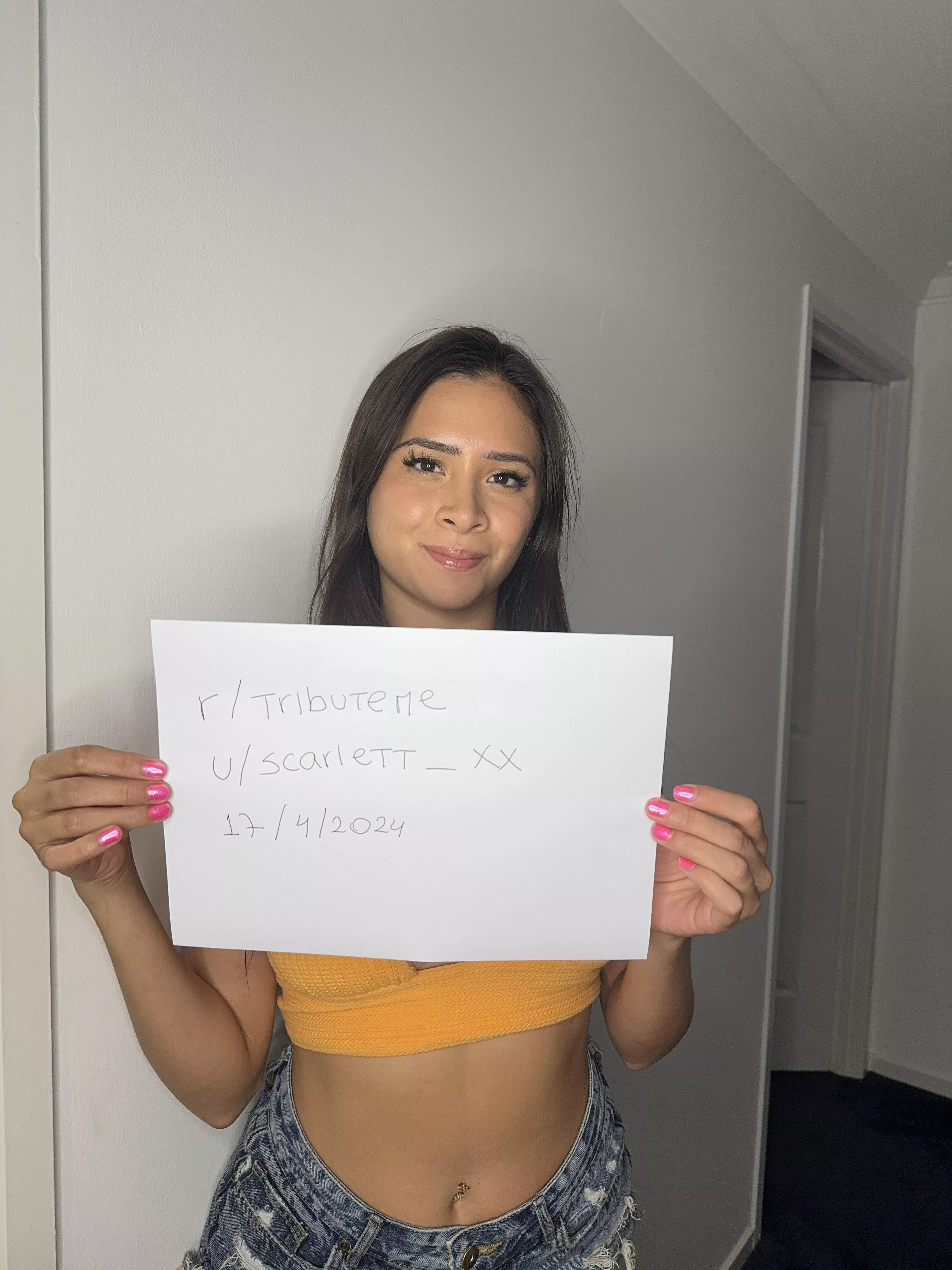 [Verification] Hi !! posted by scarlett__xx