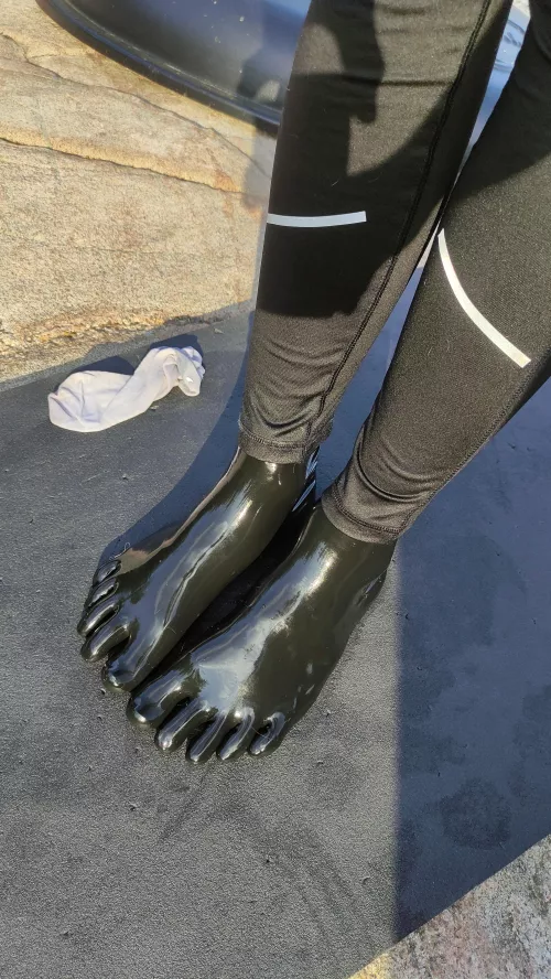 At a local beach with a twist 🥵 by Long-Seaworthiness38