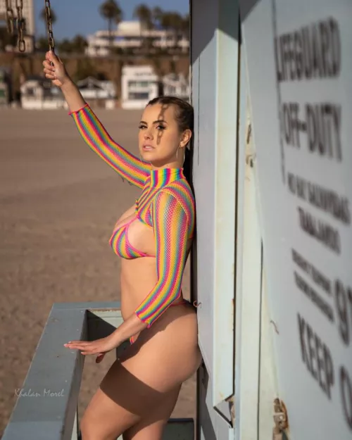 Beach babe by GhostGoSavage