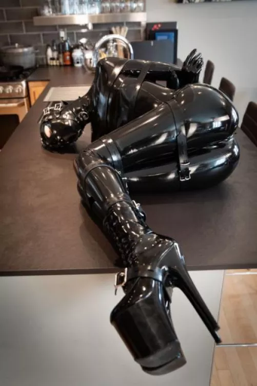 Belted Tight Down to Her Heels by TransgressiveD