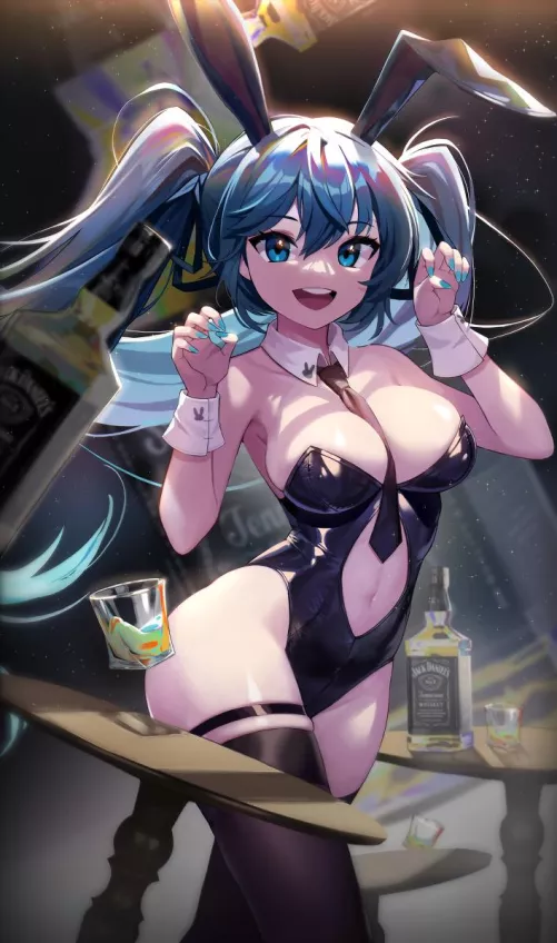Bunny Girl Hatsune Miku by IDM_Recursion