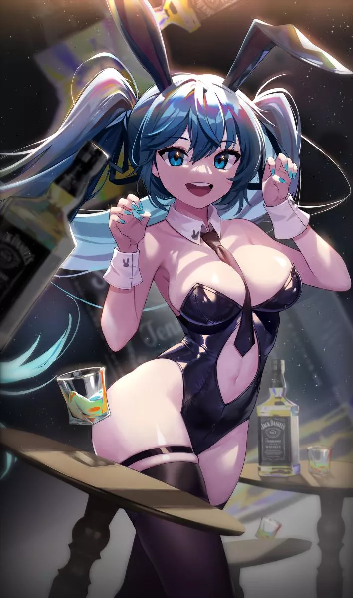 Bunny Girl Hatsune Miku posted by IDM_Recursion