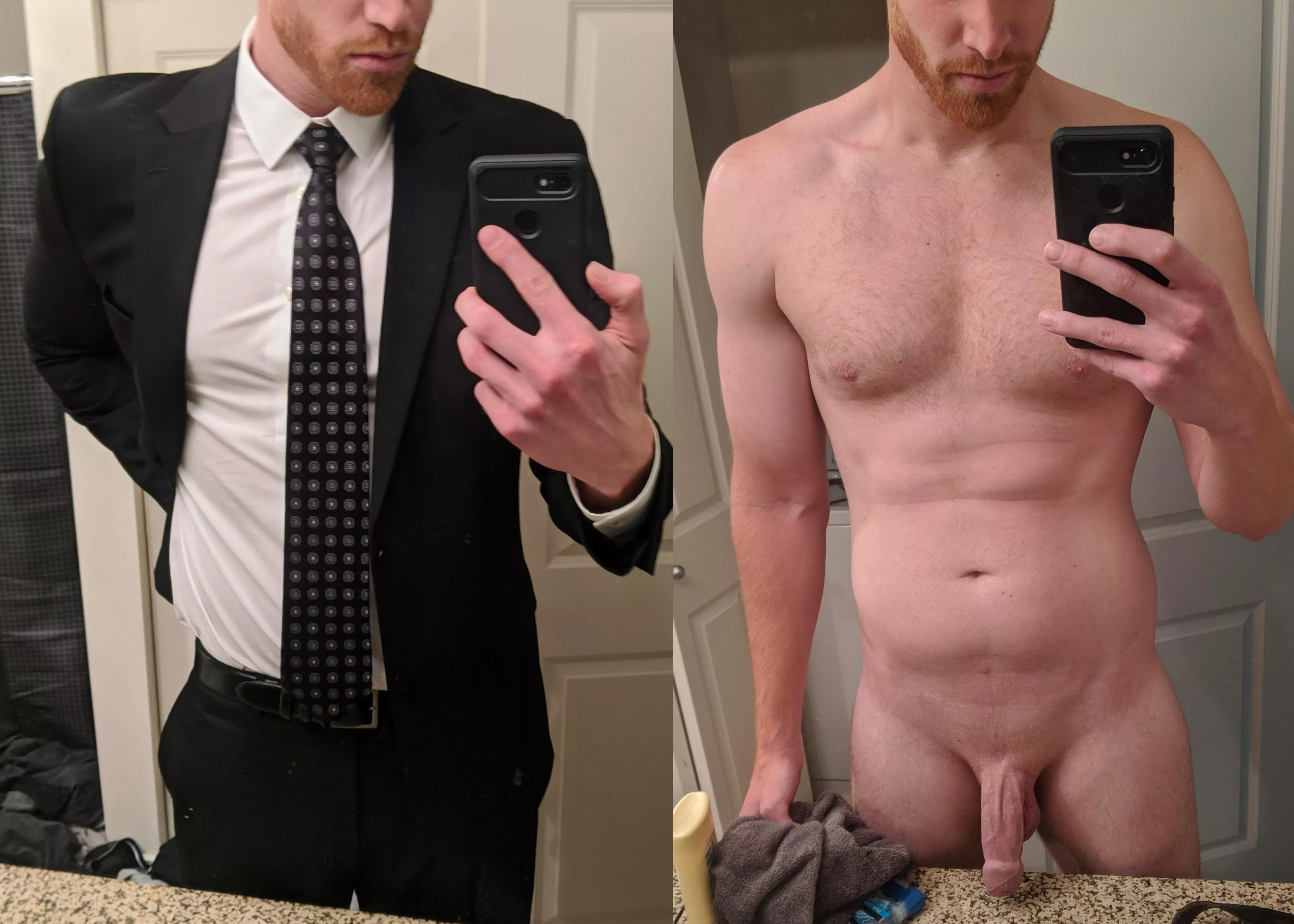 Do you prefer this 6’9” daddy dressed up, or dressed down? [37] posted by Throw33822