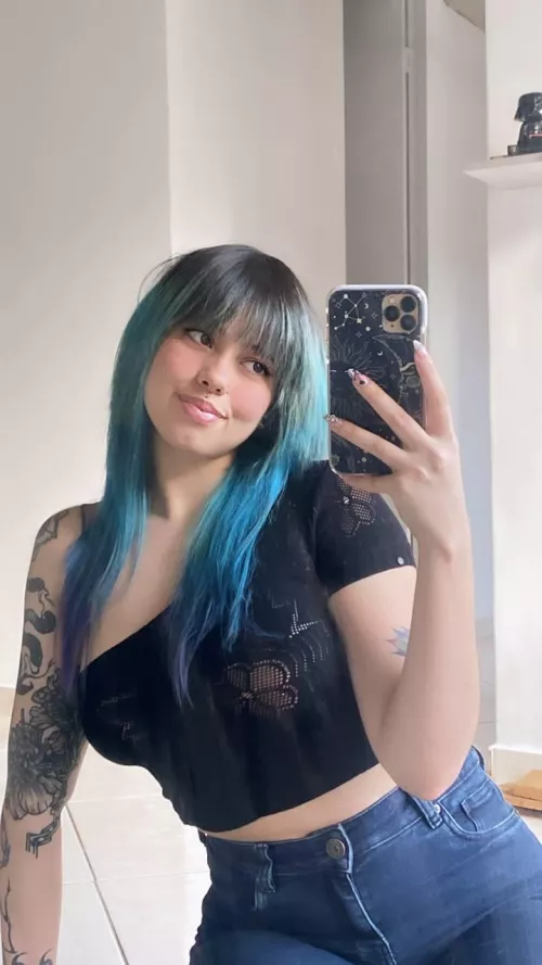 Does my Hair Color flow well here? by Buttacup41