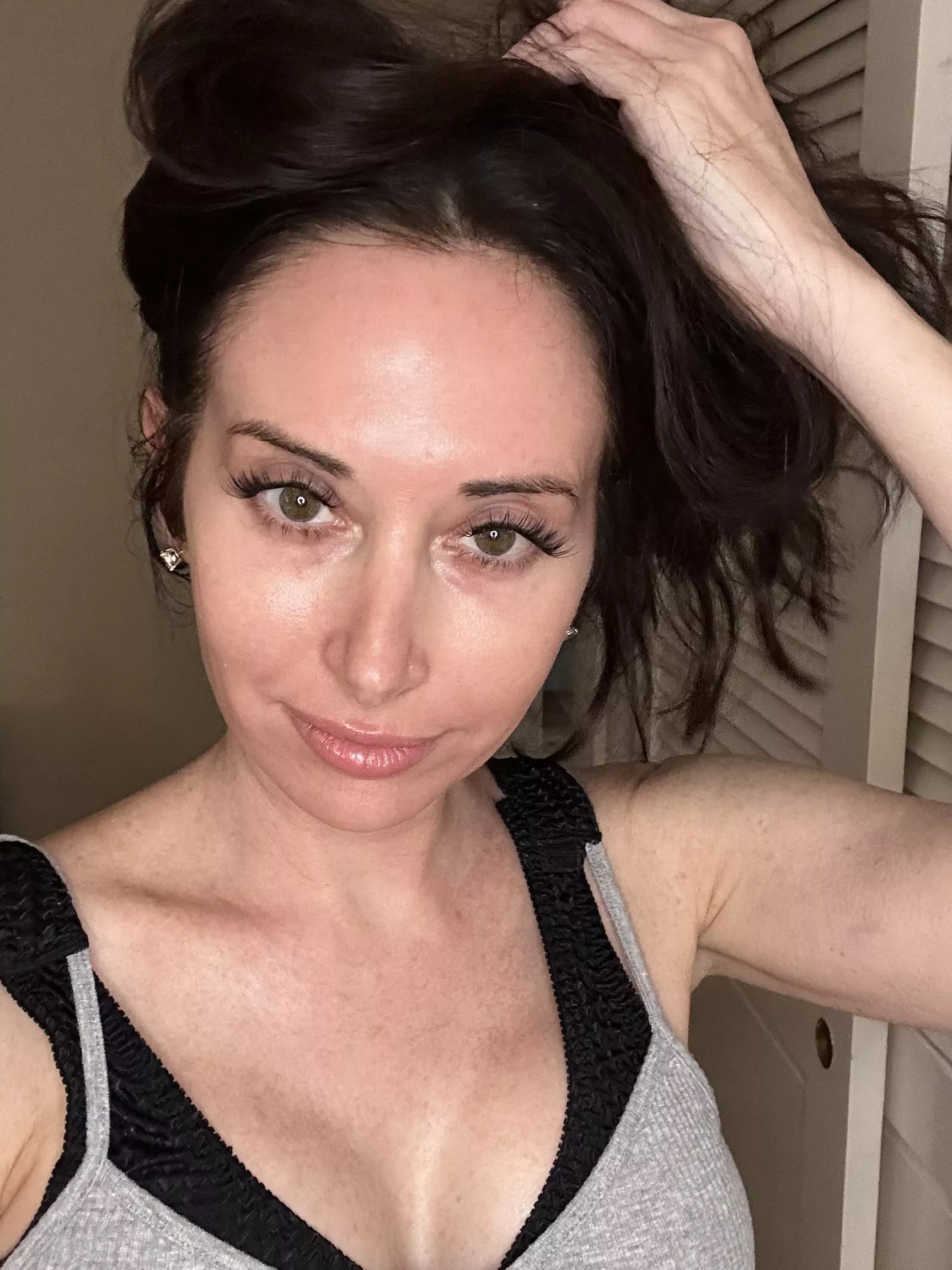 Does my hair look better up? posted by kyliejade00