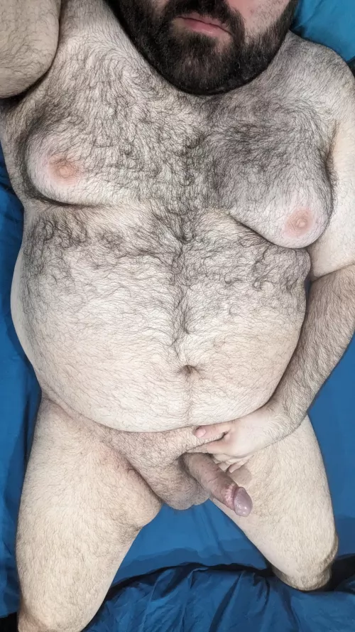 Feel free to hold me like a big teddy bear  by NakedMrGamer