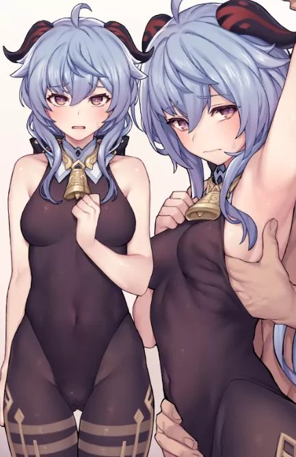 Ganyu letting you feel her up posted by Antique_Fish1340