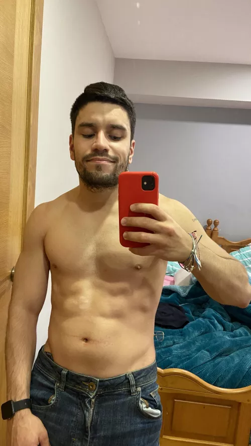 Got rid of the serial killer glasses for a pic by Street-Wolverine7982