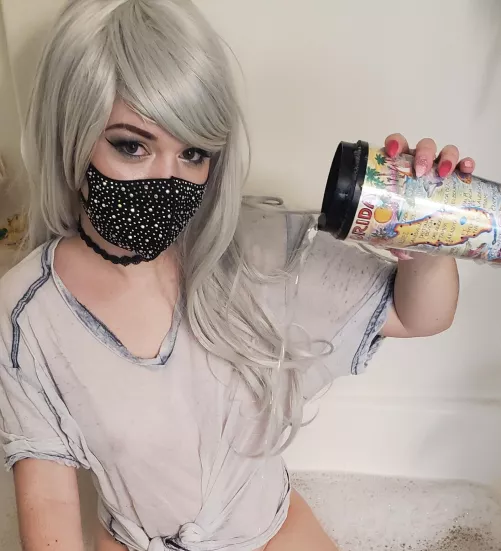 having a bath time wet tshirt contest by AsmolSecret