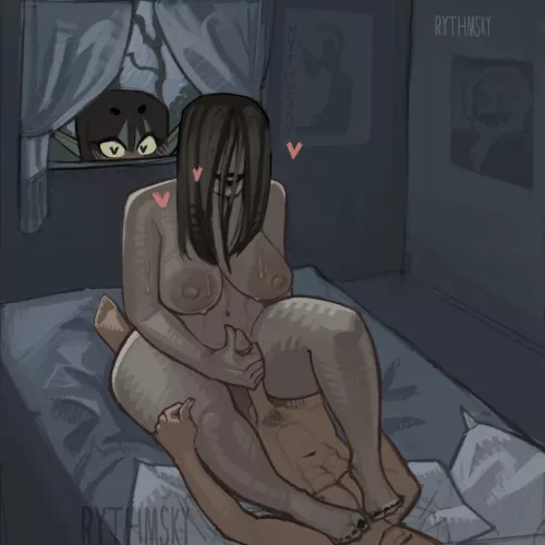 He’s been having sleep paralysis recently by Rythmsky