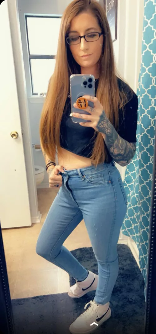 Jeans and Jordans  by Beautifully-Tattooed