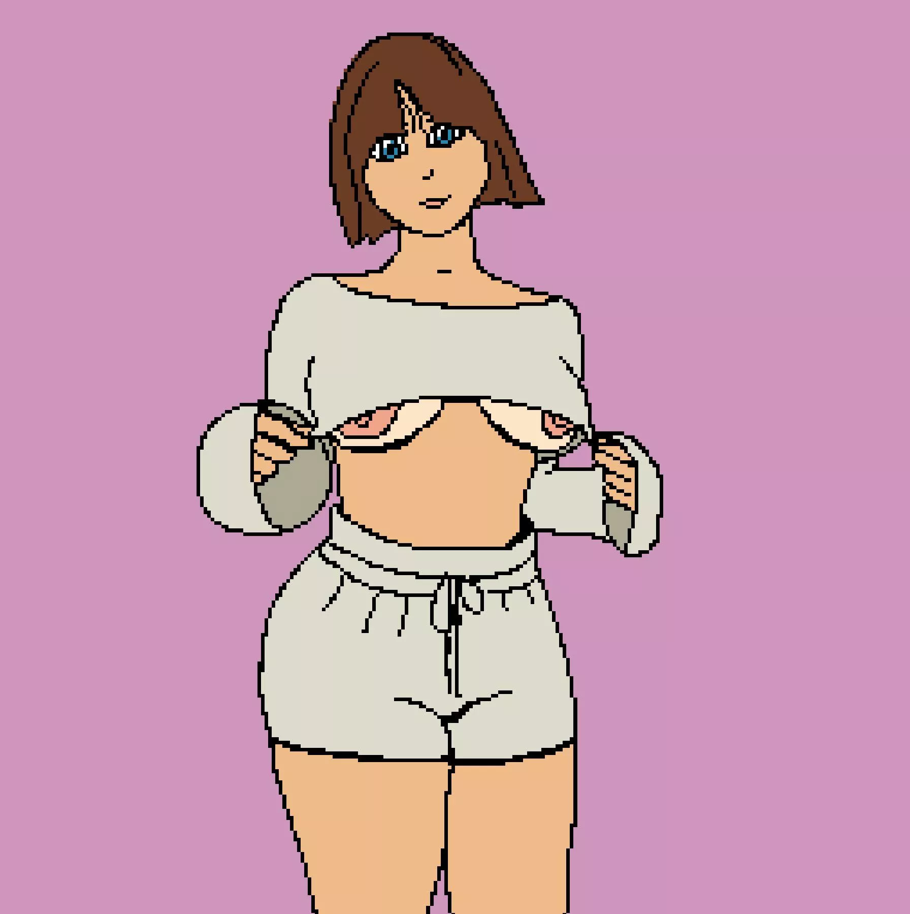 Just a peek posted by troubledpelican