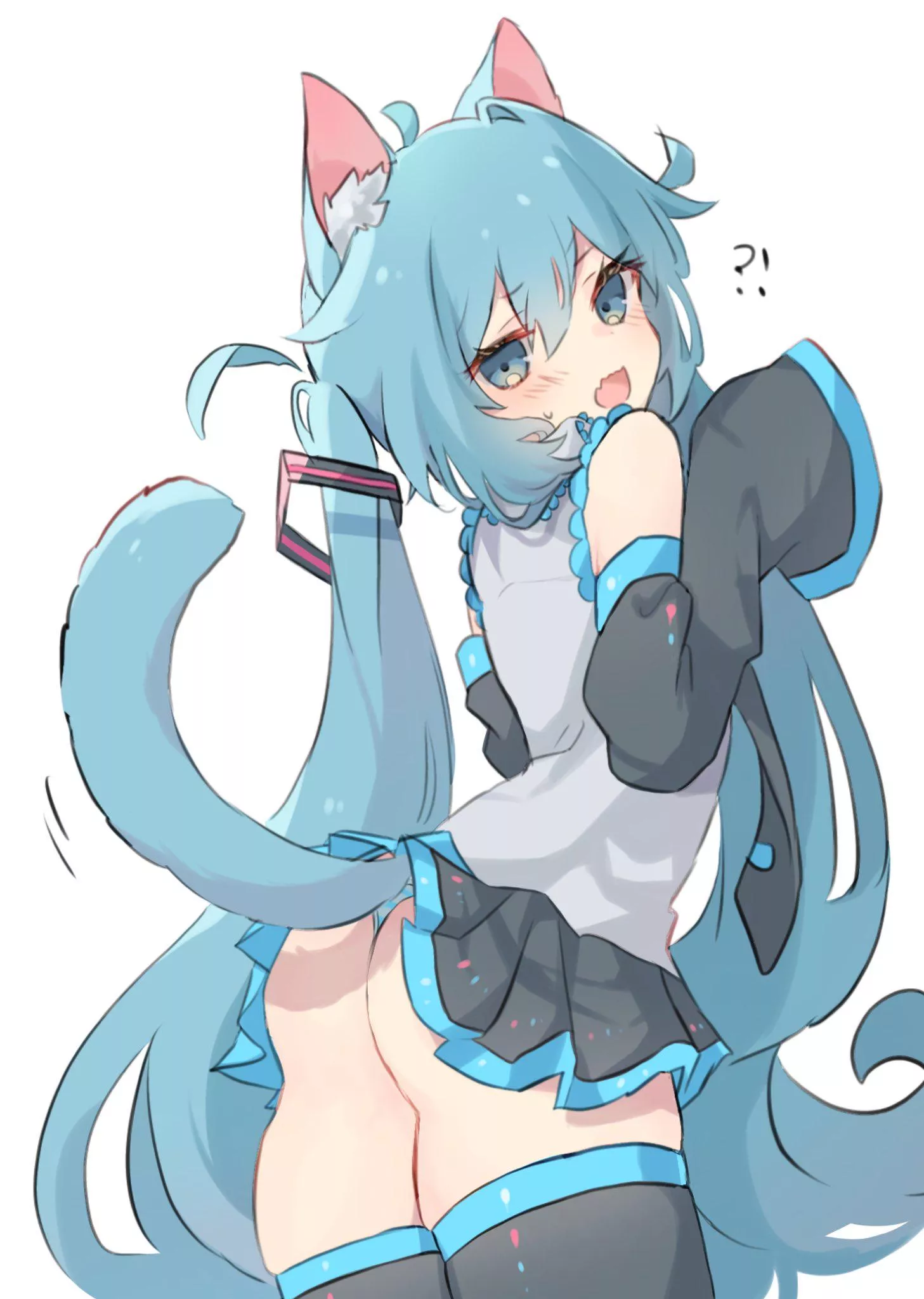 Miku-San please put on some cat ears! posted by marxsander2016